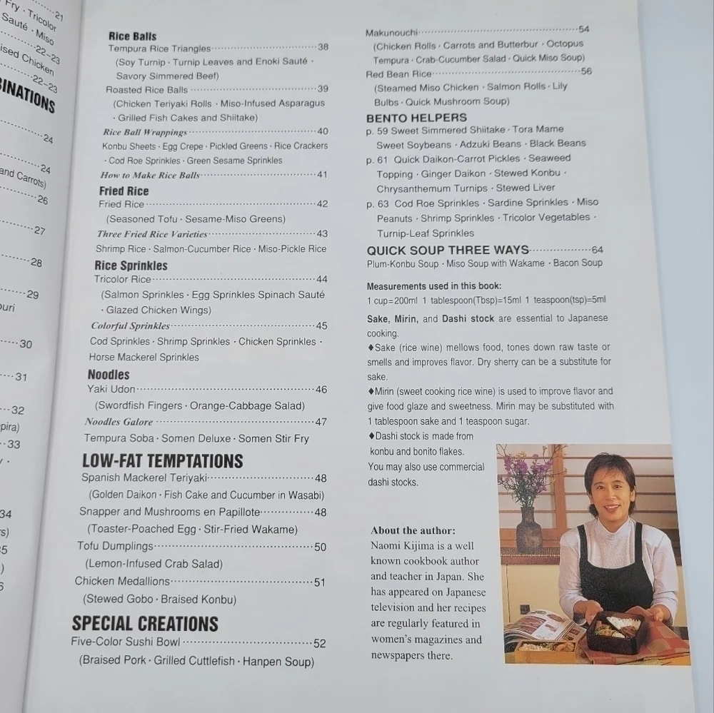 Bento Boxes Japanese Meals on the Go Cookbook